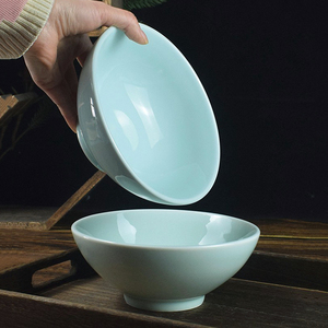影青陶瓷汤碗大号家用饭碗景德镇中式螺蛳粉专用大碗面条碗泡面碗