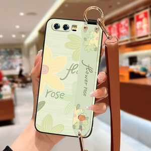 华为荣耀9手机壳女新款镜头全包防摔华为荣耀9x手机套液态硅胶软方块