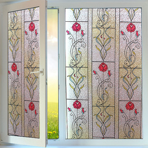 磨砂印花玻璃贴纸