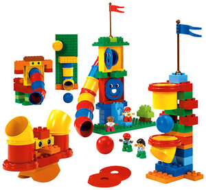 乐高大颗粒管道