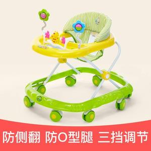 车可折叠步行学步车车子7-18个月推车透气网面小孩婴儿步训练脚步