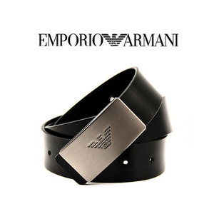 全新银行积分礼 ea阿玛尼armani男士腰带商务皮带真皮针扣y4s218