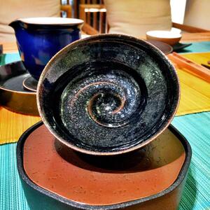 张中钦大师千江月繁星建盏天目盏收藏茶杯茶具茶盏张忠钦