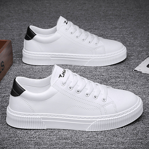 0024人付款天猫男鞋夏季透气2022新款百搭运动平板鞋一脚蹬休闲皮鞋
