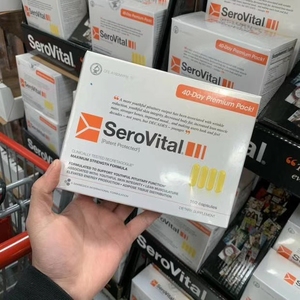 美国代购 serovital-hgh 奥普拉胶囊 减*龄逆*龄胶囊 160粒