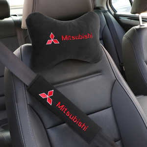 适用于三菱汽车头枕护颈枕欧蓝德帕杰罗劲炫asx奕歌 安全带护肩套