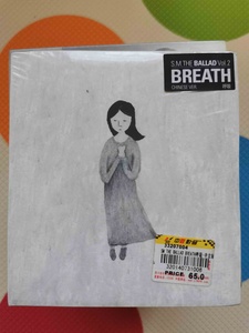 S.M. The Ballad breath 呼吸 中文版 天凯唱片正版CD 太妍和钟铉