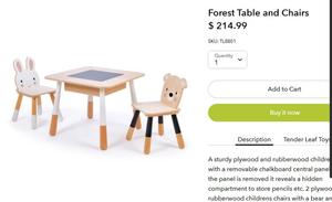 出口瑞士原单外贸尾货实木森林动物玩具桌子游戏桌儿童木制桌椅