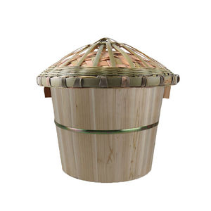 蒸饭甑子木桶竹编杉木蒸笼米饭商用大号米酒黄酒甜酒酿工具