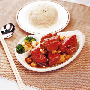 广州蒸烩煮台式卤猪脚200克花生猪脚餐包餐厅不用厨师人康料理包