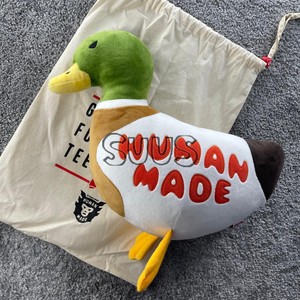 suus现货 human made duck plush doll鸭子公仔玩偶摆件抱枕 21aw