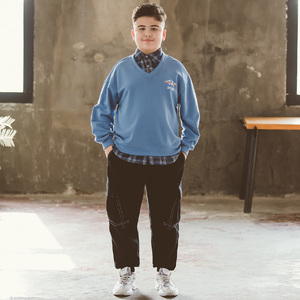 大童小胖子春装男