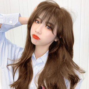 假发女长发全头套式大波浪长卷发韩系圆脸自然假发套仿真夏中长发