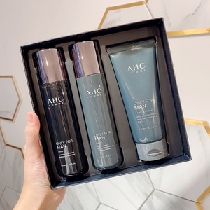 ahc白色水乳套盒