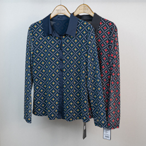 msuya贸友专卖店天猫梦舒雅女装上衣休闲印花棒球服夹克衫韩版上衣