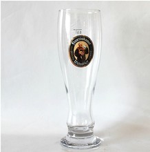 德国原装进口教士啤酒专用杯 小麦啤酒杯 黑啤酒杯子 玻璃杯500ml