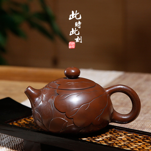 云南建水紫陶茶壶茶具