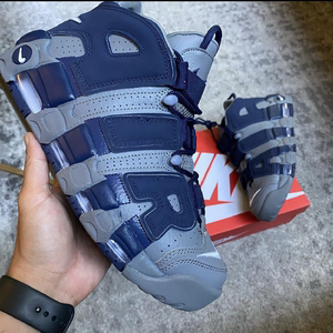 nike airmoreuptempo大air皮蓬乔治城午夜蓝篮球鞋高帮921948-003