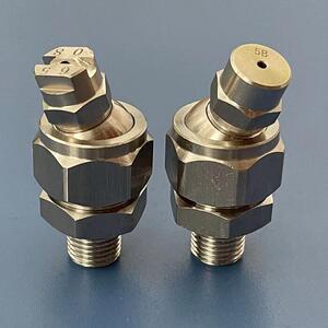 304不锈钢万向喷头扇形锥形雾化喷嘴高压清洗可调球型旋转喷淋头