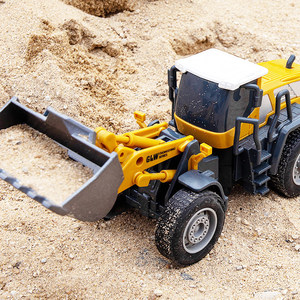 儿童合金铲车玩具推土机工程车大号推土车铲土机仿真小装载机男孩