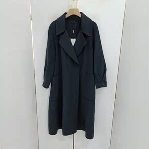 2021冬季女新款3qr/珂洛芮da1811时尚休闲翻领双面羊绒大衣外套