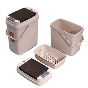 茶渣桶茶桶塑料废水桶茶盘专用配件茶台垃圾桶家用排水桶小茶叶桶