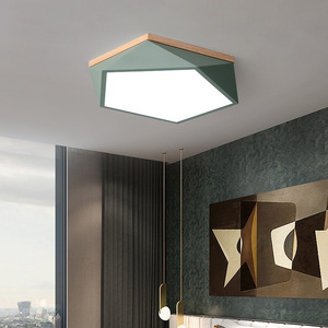 照明工业 led室内灯具 led吸顶灯 卧室灯几何