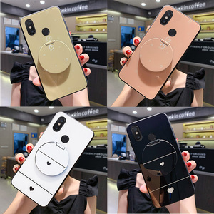 小米8se手机壳玻璃简约