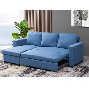 防水科技布沙发床出租 客厅整装简约现代l型组合川洋家居旗舰店