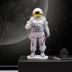 科技感宇航员太空人航天员创意玩偶手办客厅桌面模型装饰品小摆件