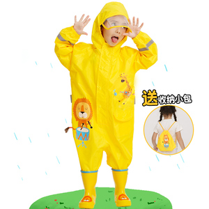儿童雨衣防水服雨披斗篷式小童幼儿园男女童宝宝可爱卡通小孩学生