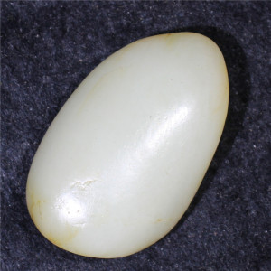 已出好肉细润35克白玉籽料原石吊坠籽新疆和田玉天然玉石雕工料e