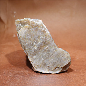 印章料新疆且末山料原石雕刻作料包邮糖玉162克天然玉石练手毛料