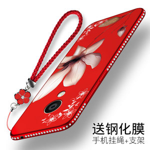 魅族魅蓝note5手机壳魅蓝note6硅胶保护套M5note全包边m721q软壳M621Q女款潮魅蓝6防摔M612磨砂创意个性网红