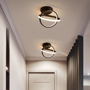 走廊灯过道灯简约现代创意个性通道北欧家用小吊灯门厅入户玄关灯