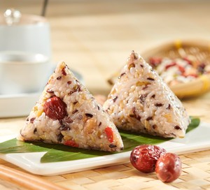 五芳斋真空燕麦八宝粽140克*2甜粽散装嘉兴大粽子端午节团购批发