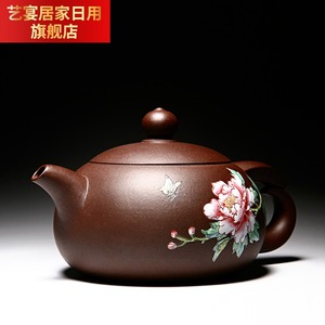 朱丹紫砂壶