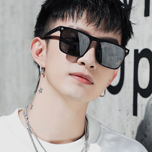 墨镜男2020新款潮gm网红近视带有度数太阳镜偏光眼镜开车专用眼睛
