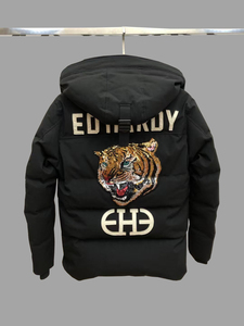 ed埃德哈迪秋冬新款老虎头90白鸭绒加厚保暖男女士羽绒服专柜正品