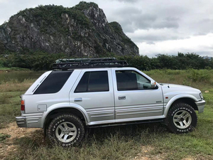 isuzu五十铃竞技者专用改装载重车顶框行李货架拓展边帐无损免横