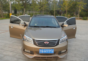 09-13三厢帝豪ec7小包围改装10/11/12款718/715前后唇侧裙大尾翼