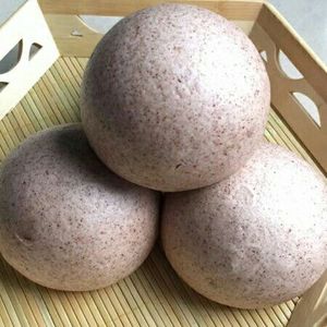 馍婆婆山东红高粱粗粮无添加馒头老面纯手工每个200克10个一份