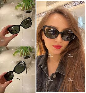 5折 linda farrow琳达·法罗英国代购22新款女士黑色太阳眼镜墨镜