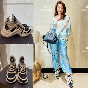 louis vuitton路易威登lv archlight 22春夏女士老花老爹鞋1a9rx2