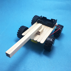 坦克装甲车学生手工作品stem创客科技小制作物理实验发明儿童手工