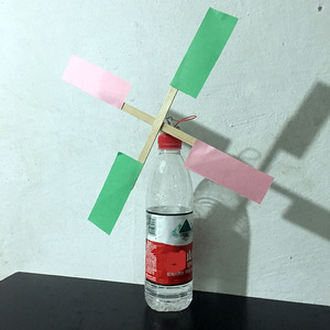 包邮大风车 环保diy科技小制作小发明动手工拼装科学实验作业马达