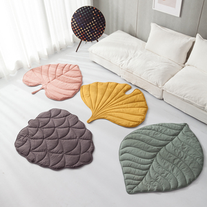 儿童夏季空调被创意地垫坐垫盖毯纯色沙发毯盖毯卧室客厅床尾毯子