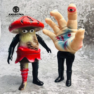 日本medicom sofubi 假面骑士 怪人怪兽软胶 假面超人 手办