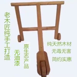 质玩具实木宝宝学步车幼儿木制手推车学车儿童木步纯手推车助步