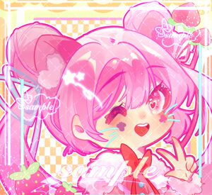 【千代】画师约稿真人转二次元人设头像缤纷果冻风格麦片工作室